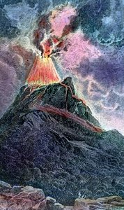 Volcan Cotopaxi en Équateur - Unbekannter Künstler