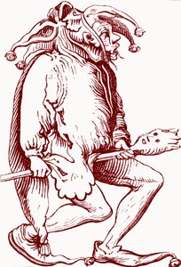 Bouffon de cour - Unbekannter Künstler