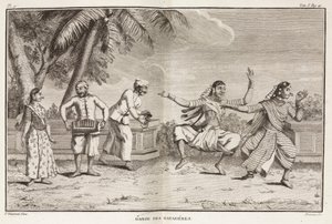 Danseurs et musiciens, Inde