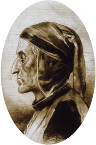 Dante Alighieri (dessin) - Unbekannter Künstler
