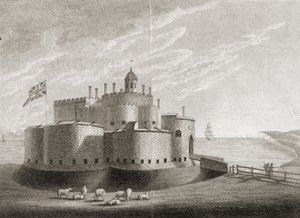 Château de Deal (gravure) - Unbekannter Künstler