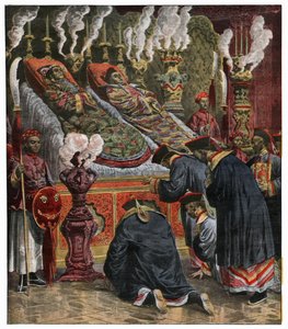 Mort de Cixi et Guangxu