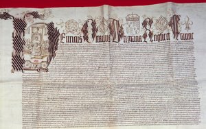 (détail) du Traité de Windsor - Unbekannt