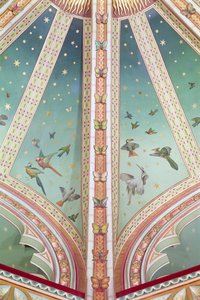 Détail du plafond, Castell Coch, South Wales - Unbekannt