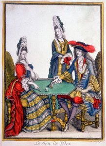 Jeu de dés - Unbekannter Künstler