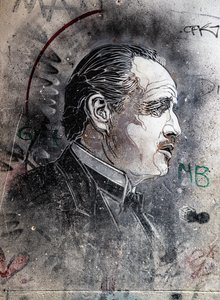 Don Corleone joué par Marlon Brando