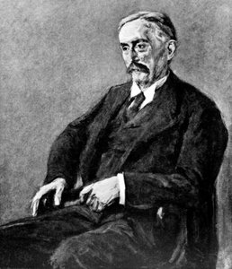 Dr Otto Schott, chimiste allemand, début du 20e siècle