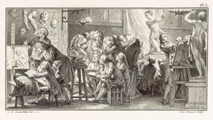 Classe de Dessin, illustration du 