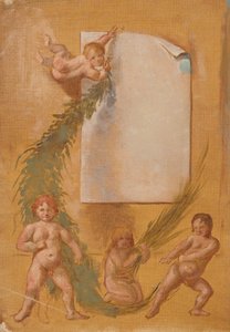 Trois enfants - Unbekannter Künstler
