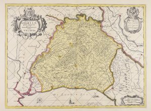 Ducatus Gelriae pars quarta quae est Arnhemiensis siue Velavia - Unbekannter Künstler