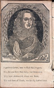Edward Cocker, mathématicien et graveur anglais - Unbekannt