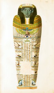 Sarcophage égyptien - Illustration de l
