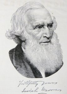 Gravure de Josiah Mason