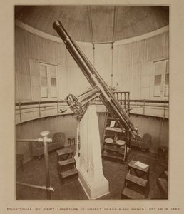 Télescope équatorial, Palerme, Sicile, Italie