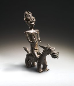 Figure équestre, peut-être 1700s - Unbekannt
