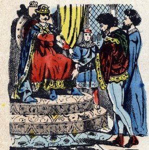 Expulsion des juifs et des banquiers italiens sous Charles IV - Unbekannter Künstler