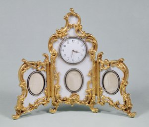 Horloge de bureau style Louis XV de Fabergé - Unbekannt