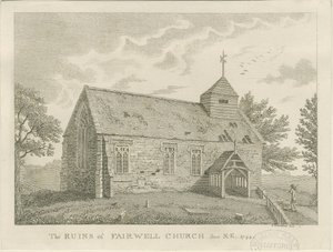 Église de Farewell : gravure, 1744 - Unbekannt