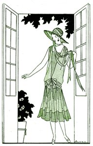 Mode : robe en mai 1925