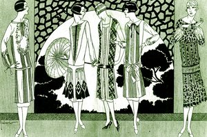 Mode : robes en mai 1925 - Unbekannter Künstler