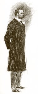 Mode pour homme américain à la fin du 19ème siècle - Unbekannter Künstler