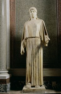 Figure féminine portant un péplos, grecque - Unbekannt