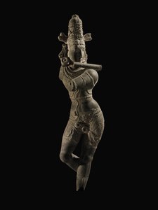 Figure de Venugopala, Inde du Sud, fin de la période Chola / début de la période Vijayanagar, fin 13e / début 14e siècle - Unbekannt