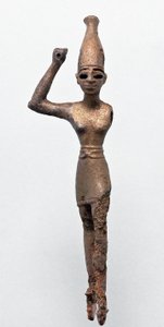 Figurine du dieu Baal, Megiddo, 1300-1200 av. J.-C. - Unbekannt