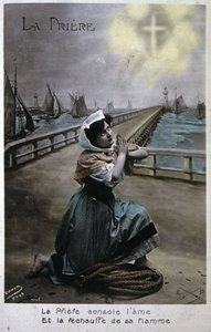Pêcheuse priant