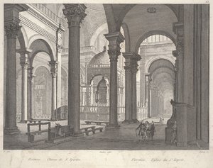 Florence : Église du Saint-Esprit - Unbekannter Künstler