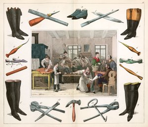 Chaussures et articles en cuir Le cordonnier