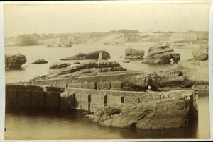 France, Aquitaine, Pyrénées-Atlantiques (64), Biarritz : Aménagement du port des pêcheurs - Unbekannter Künstler
