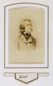 Franz Liszt jeune - Unbekannter Künstler