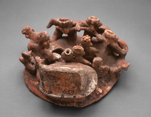 Rituel funéraire de perçage de joue, 200 av. J.-C.-300 apr. J.-C.