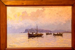 Galleria di Arte Moderna (ex Convento di Santa Chiara), Palerme, Sicile, Italie, Michele Catti, Alba