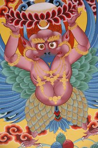 Garuda, Monastère de Kopan, Katmandou, Népal