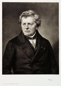 Georg Simon Ohm, physicien allemand, vers 1840
