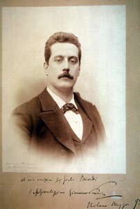 Giacomo Puccini (1858-1924) en 1893 - Unbekannt