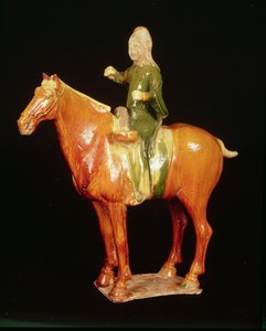 Figure émaillée d