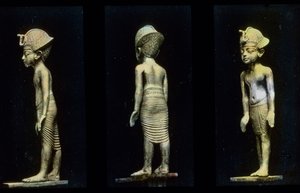 Statuette en or - Unbekannter Künstler