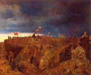 Golgotha (La Crucifixion du Christ). 1869 - Unbekannter Künstler