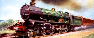 Train du Great Western Railway - Roi George V - Unbekannter Künstler