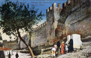 Grèce, Thessalonique : Restes des murs - Carte postale 1914-1918 - Unbekannt