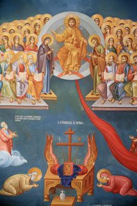 Icône orthodoxe grecque, Thessalonique, Grèce