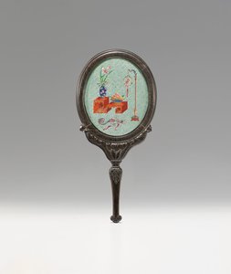 Miroir à main de tribut de Guangzhou, 18e - 19e siècle