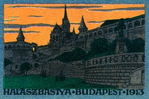 Halászbástya (Bastion des Pêcheurs) Budapest - Unbekannter Künstler