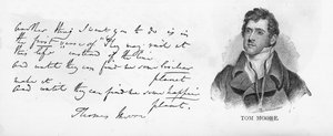 Écriture et signature de Tom Moore