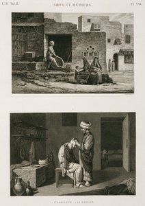 Quincaillerie & Ferronnerie, rémouleur et barbier, Égypte, vers 1798 - Unbekannt