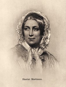 Harriet Martineau - portrait - Unbekannter Künstler