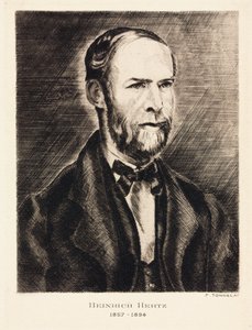 Heinrich Hertz, physicien allemand, fin du XIXe siècle - Unbekannt